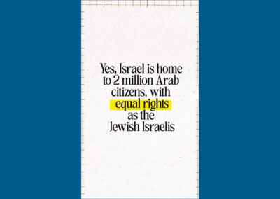 Who is NOT protesting against Israel
