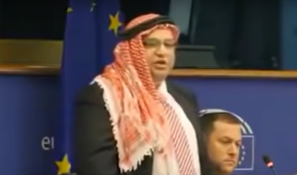 Palestinian EU Parliament-Oslo dead-embrace Israel Palestinian in EU Parliament - Oslo is Dead