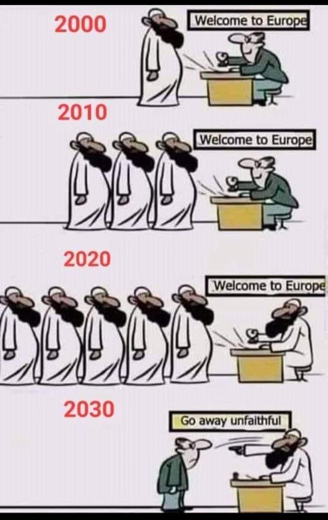 WhatsApp Image Muslims no longer welcome in EU Muslims are no longer welcome in Europe